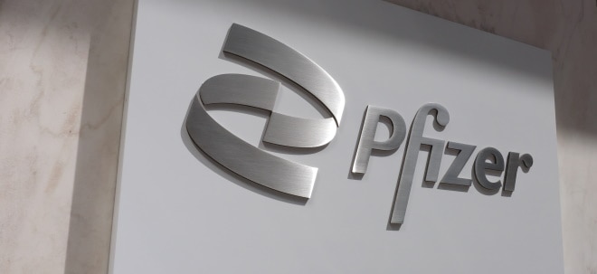Pfizer Aktie News: S&P 500 Aktie Pfizer gibt am Freitagnachmittag ab
