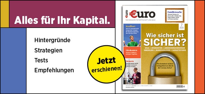 Jetzt im Handel!: Neues €uro Magazin: Wie sicher ist sicher? Neues €uro Magazin: Wie sicher ist sicher? | finanzen.net