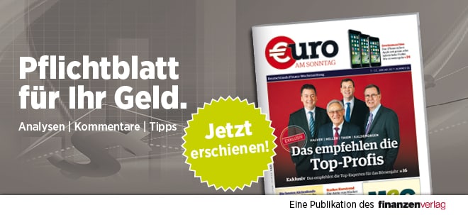 Pflichtblatt für Ihr Geld: Neue €uro am Sonntag | finanzen.net