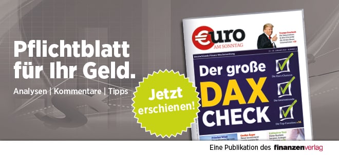 Pflichtblatt für Ihr Geld: Neue €uro am Sonntag | finanzen.net