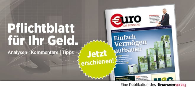 Pflichtblatt für Ihr Geld: Neue €uro am Sonntag | finanzen.net