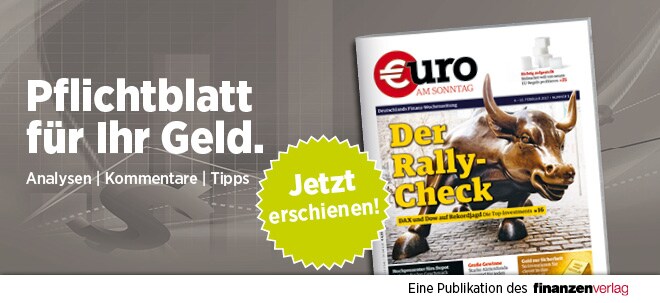 Pflichtblatt für Ihr Geld: Neue €uro am Sonntag | finanzen.net