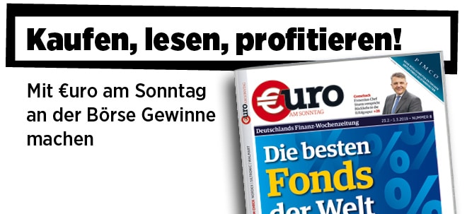 Hier steht alles drin!: Pflichtblatt für Ihr Geld: Neue €uro am Sonntag jetzt wieder im Handel Pflichtblatt für Ihr Geld: Neue €uro am Sonntag jetzt wieder im Handel | finanzen.net