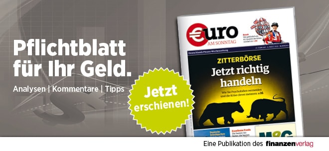 Pflichtblatt für Ihr Geld: Neue €uro am Sonntag | finanzen.net