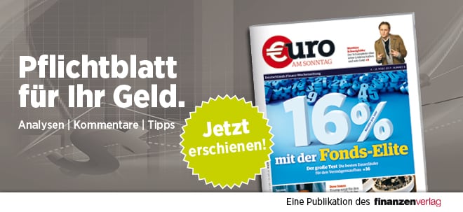 Pflichtblatt für Ihr Geld: Neue €uro am Sonntag | finanzen.net