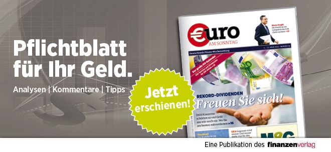 Pflichtblatt für Ihr Geld: Neue €uro am Sonntag | finanzen.net