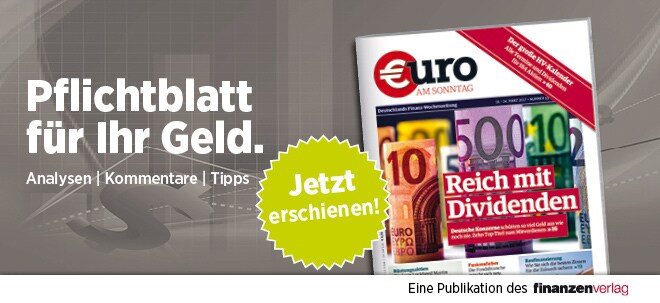 Pflichtblatt für Ihr Geld: Neue €uro am Sonntag | finanzen.net