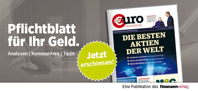 Pflichtblatt für Ihr Geld: Neue €uro am Sonntag | finanzen.net