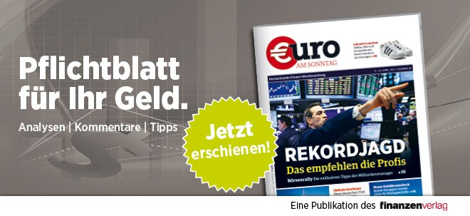 Pflichtblatt für Ihr Geld: Neue €uro am Sonntag | finanzen.net