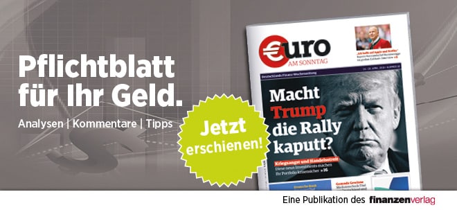 Pflichtblatt für Ihr Geld: Neue €uro am Sonntag | finanzen.net