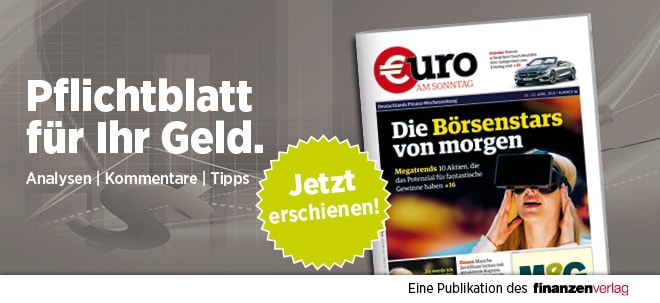Hier steht alles drin!: Pflichtblatt für Ihr Geld: Neue €uro am Sonntag Pflichtblatt für Ihr Geld: Neue €uro am Sonntag | finanzen.net