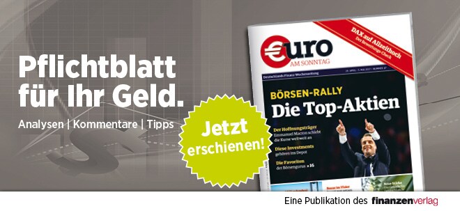 Pflichtblatt für Ihr Geld: Neue €uro am Sonntag | finanzen.net