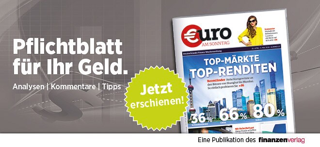 Pflichtblatt für Ihr Geld: Neue €uro am Sonntag | finanzen.net