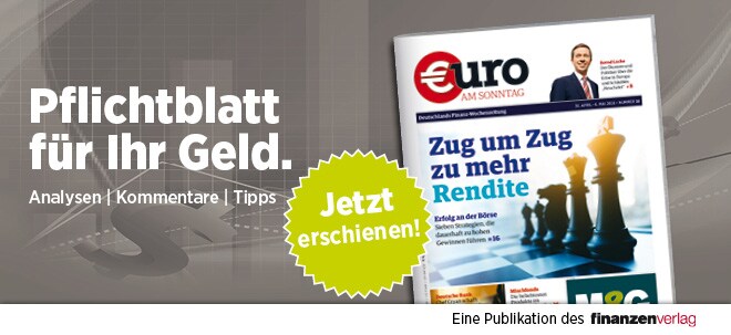 Pflichtblatt für Ihr Geld: Neue €uro am Sonntag | finanzen.net