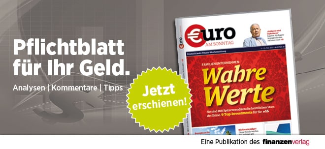 Pflichtblatt für Ihr Geld: Neue €uro am Sonntag | finanzen.net