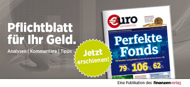 Pflichtblatt für Ihr Geld: Neue €uro am Sonntag | finanzen.net