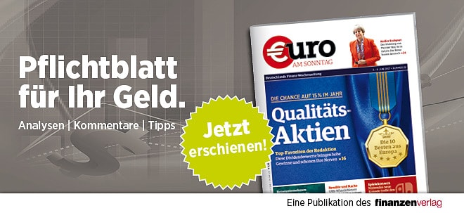 Pflichtblatt für Ihr Geld: Neue €uro am Sonntag | finanzen.net