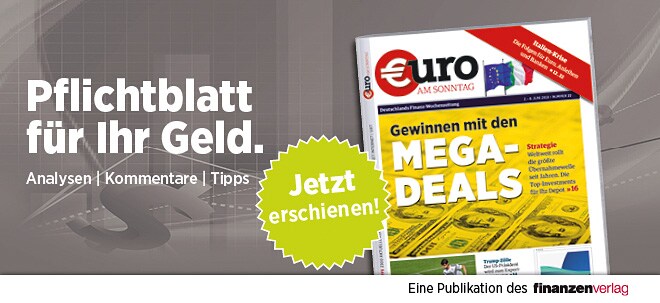 Pflichtblatt für Ihr Geld: Neue €uro am Sonntag | finanzen.net