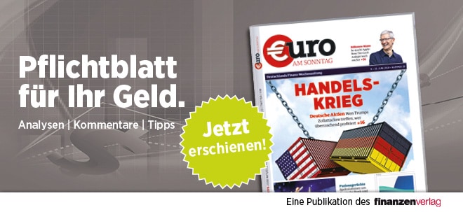 Pflichtblatt für Ihr Geld: Neue €uro am Sonntag | finanzen.net