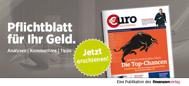 Pflichtblatt für Ihr Geld: Neue €uro am Sonntag | finanzen.net