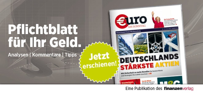 Pflichtblatt für Ihr Geld: Neue €uro am Sonntag | finanzen.net