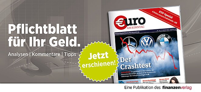 Pflichtblatt für Ihr Geld: Neue €uro am Sonntag | finanzen.net