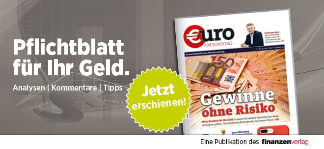 Pflichtblatt für Ihr Geld: Neue €uro am Sonntag | finanzen.net