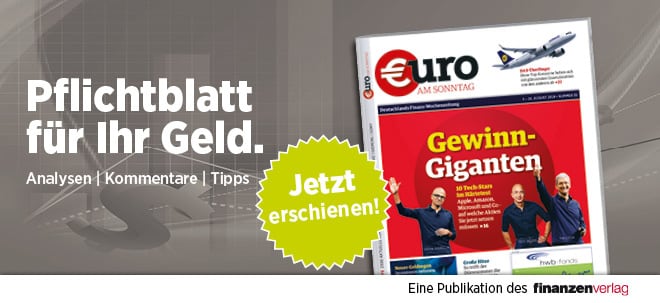 Pflichtblatt für Ihr Geld: Neue €uro am Sonntag | finanzen.net