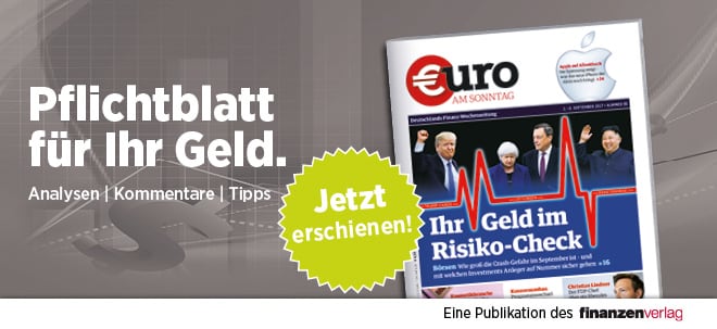 Pflichtblatt für Ihr Geld: Neue €uro am Sonntag | finanzen.net