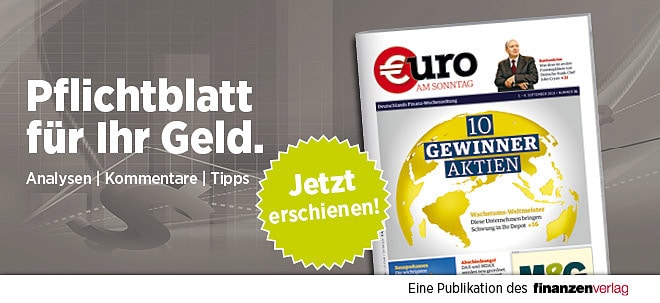 Hier steht alles drin!: Pflichtblatt für Ihr Geld: Neue €uro am Sonntag Pflichtblatt für Ihr Geld: Neue €uro am Sonntag | finanzen.net