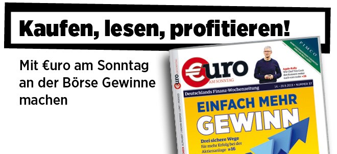 Neue Ausgabe von €uro am Sonntag: Einfach mehr Gewinn! | finanzen.net