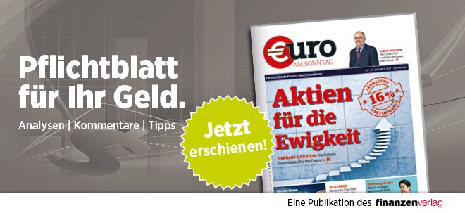 Pflichtblatt für Ihr Geld: Neue €uro am Sonntag | finanzen.net