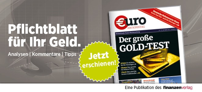 Pflichtblatt für Ihr Geld: Neue €uro am Sonntag | finanzen.net