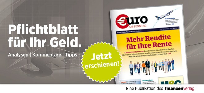 Pflichtblatt für Ihr Geld: Neue €uro am Sonntag | finanzen.net