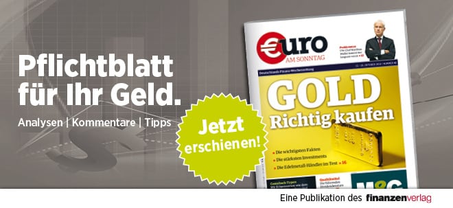 Pflichtblatt für Ihr Geld: Neue €uro am Sonntag | finanzen.net