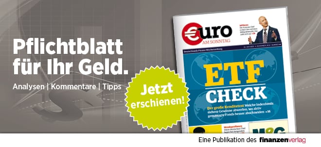 Pflichtblatt für Ihr Geld: Neue €uro am Sonntag | finanzen.net