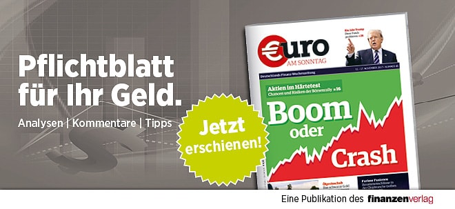 Pflichtblatt für Ihr Geld: Neue €uro am Sonntag | finanzen.net