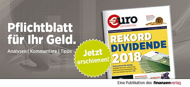 Pflichtblatt für Ihr Geld: Neue €uro am Sonntag | finanzen.net