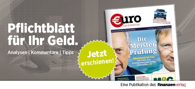 Pflichtblatt für Ihr Geld: Neue €uro am Sonntag | finanzen.net