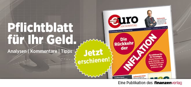 Pflichtblatt für Ihr Geld: Neue €uro am Sonntag | finanzen.net