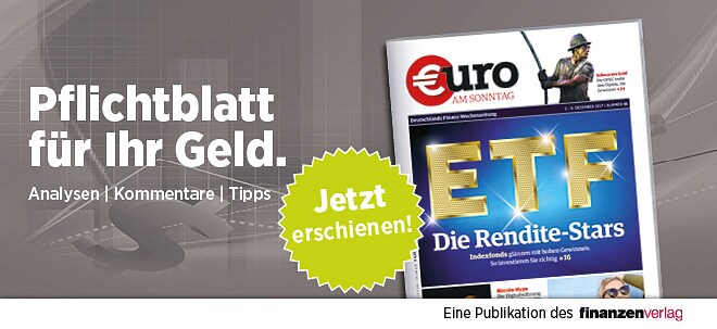 Pflichtblatt für Ihr Geld: Neue €uro am Sonntag | finanzen.net