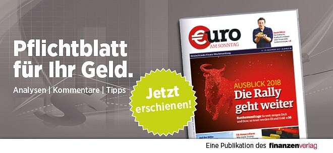 Pflichtblatt für Ihr Geld: Neue €uro am Sonntag | finanzen.net