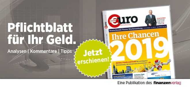 Pflichtblatt für Ihr Geld: Neue €uro am Sonntag | finanzen.net