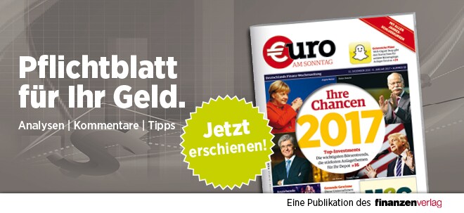 Hier steht alles drin!: Pflichtblatt für Ihr Geld: Neue €uro am Sonntag Pflichtblatt für Ihr Geld: Neue €uro am Sonntag | finanzen.net