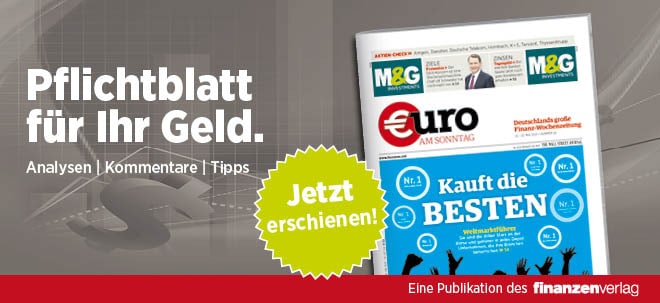 Pflichtblatt für Ihr Geld: €uro am Sonntag | finanzen.net