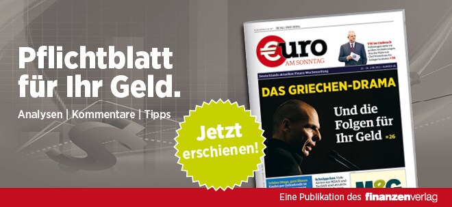 Hier steht alles drin!: Pflichtblatt für Ihr Geld: Neue €uro am Sonntag Pflichtblatt für Ihr Geld: Neue €uro am Sonntag | finanzen.net