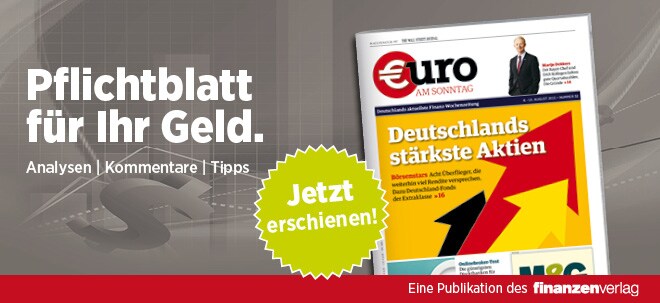 Pflichtblatt für Ihr Geld: Neue €uro am Sonntag | finanzen.net