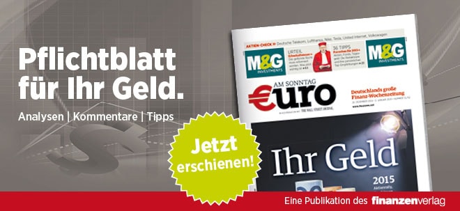 Pflichtblatt für Ihr Geld: Neue €uro am Sonntag | finanzen.net