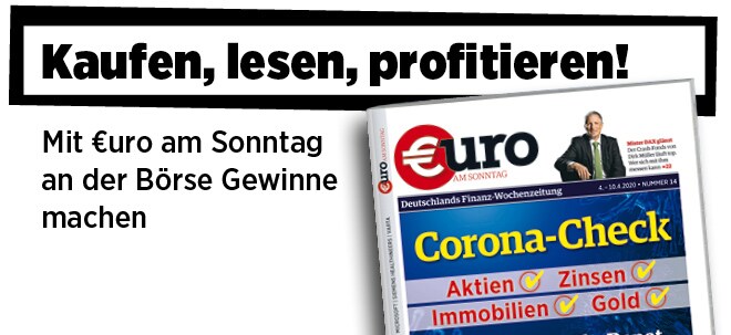 Neue Ausgabe von €uro am Sonntag: Corona-Check - So machen Sie Ihr Depot krisensicher | finanzen.net