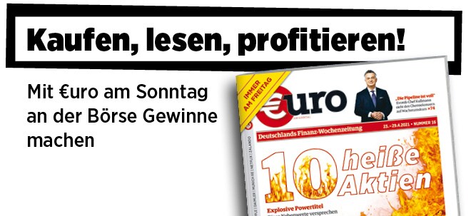 Neue Ausgabe von €uro am Sonntag: Diese 10 Aktien versprechen ein wahres Kursfeuerwerk | finanzen.net